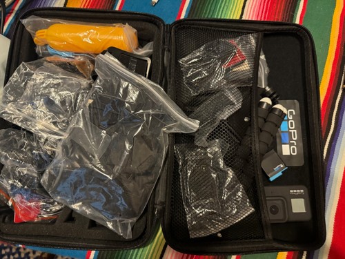 Gopro with accessories kit - gopro,