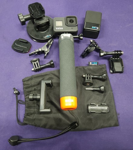 Gopro black action camera - 8, w/
